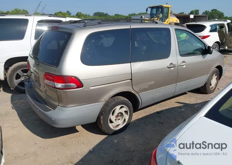 2001 Toyota Sienna from USA, damaged, VIN NOTANOTARY